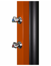 Doccia solare per piscina arancione - 30L