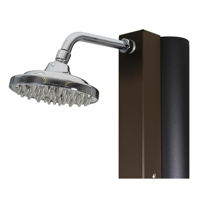 Doccia solare rustica marrone per piscina - 30L