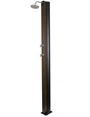 Doccia solare rustica marrone per piscina - 30L