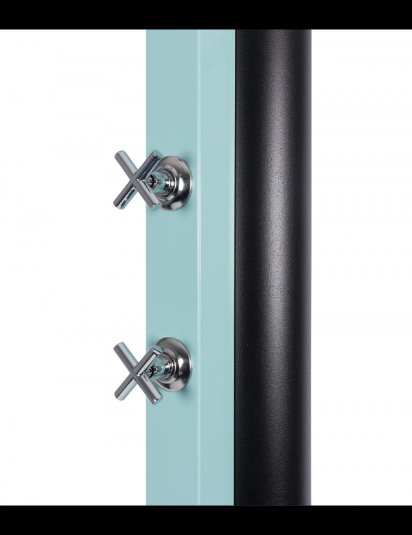 Doccia Solare Blu - con Risciacquo Piedi - 40L