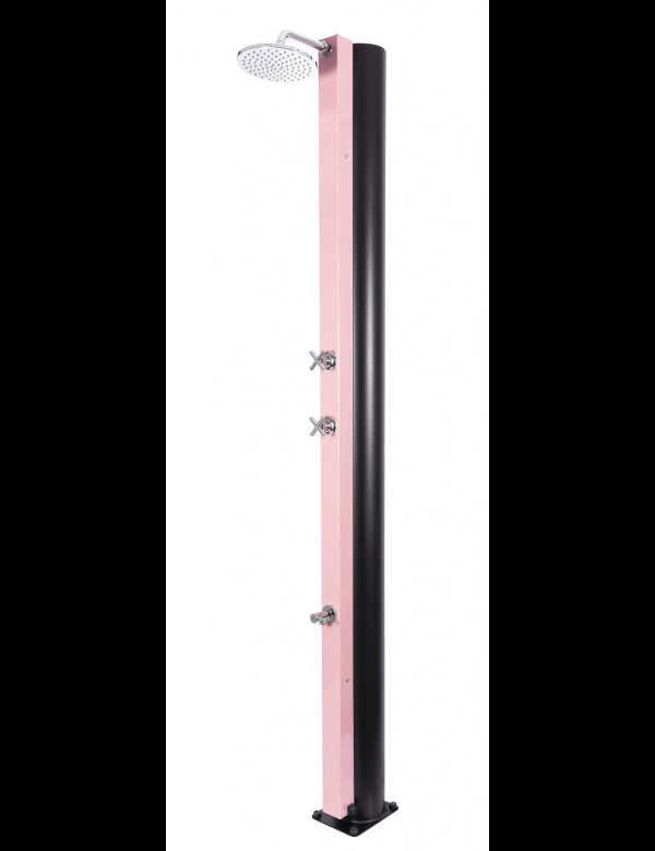 Doccia Solare Rosa - con Risciacquo Piedi - 40L