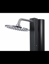 Doccia solare grigia per piscina con risciacquo dei piedi - 40L