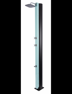 Doccia Solare Blu - con Risciacquo Piedi - 40L