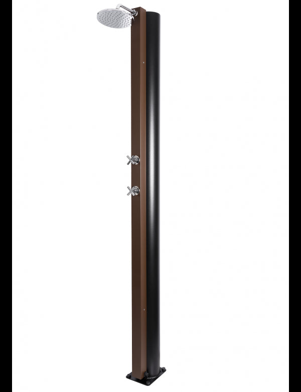 Doccia Piscina Solare Rustico Marrone - 40L