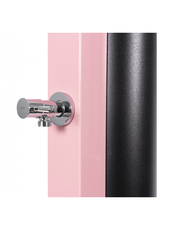Doccia Solare Rosa - con Risciacquo Piedi - 40L