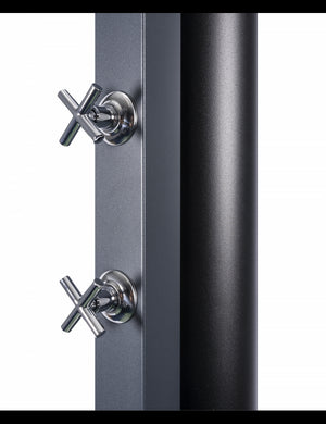 Doccia solare grigia per piscina - 40L