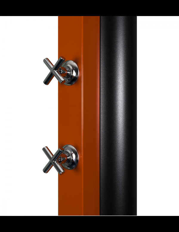 Doccia solare per piscina arancione - 40L