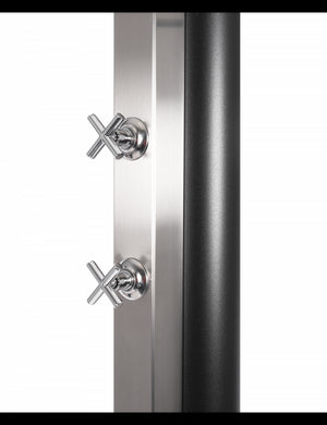 Doccia solare per piscina in acciaio inox - 40L