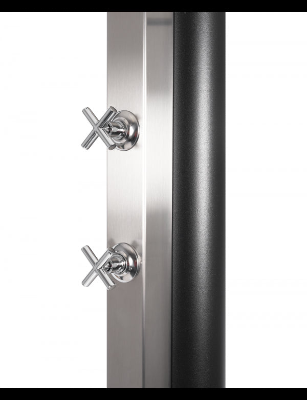 Doccia solare per piscina in acciaio inox - 40L