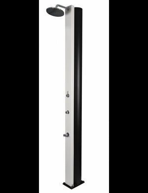 PULSATE Doccia Solare Bianca con Risciacquo Piedi - 40L