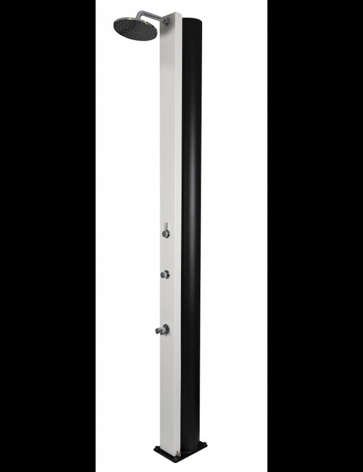 PULSATE Doccia Solare Bianca con Risciacquo Piedi - 40L