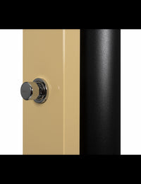 PULSATE Doccia solare beige per piscina con risciacquo dei piedi - 40L