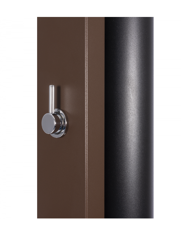 PULSATE Doccia Solare Piscina Marrone Rustico - 40L