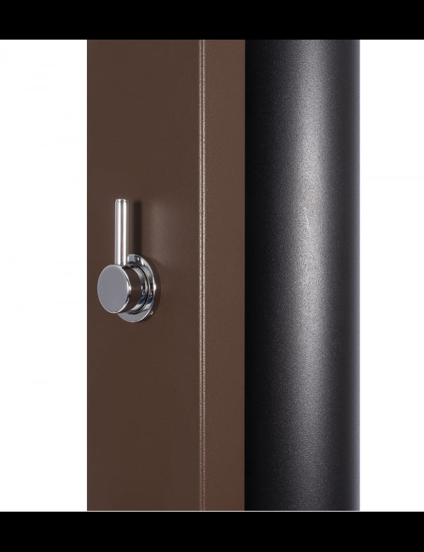 PULSATE Doccia Solare Piscina Marrone Rustico - 40L