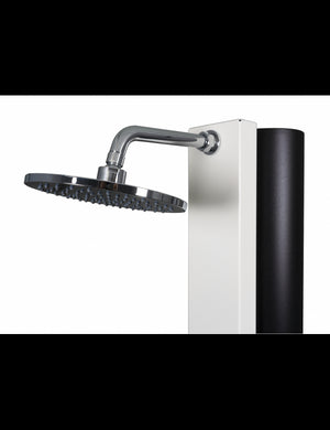 PULSATE Doccia Solare Piscina Bianco - 40L