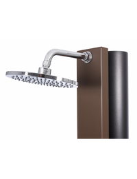 PULSATE Doccia Solare Piscina Marrone Rustico - 40L