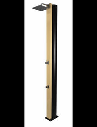 SQUARE Doccia Solare Beige con Risciacquo Piedi - 40L