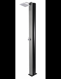 SQUARE Doccia solare per piscina grigia - 40L