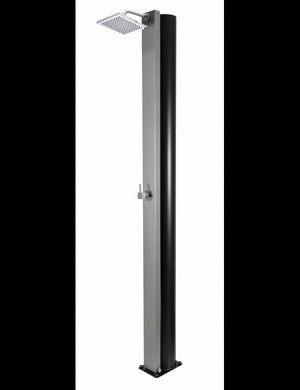 SQUARE Doccia solare per piscina grigia - 40L