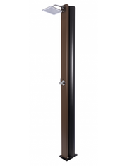 SQUARE Doccia Solare Piscina Rustico Marrone - 40L