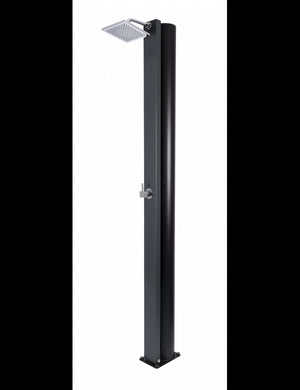 SQUARE Doccia Solare Piscina Grigio Antracite - 40L