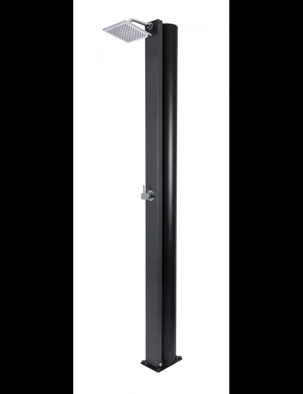 SQUARE Doccia Solare Piscina Grigio Antracite - 40L