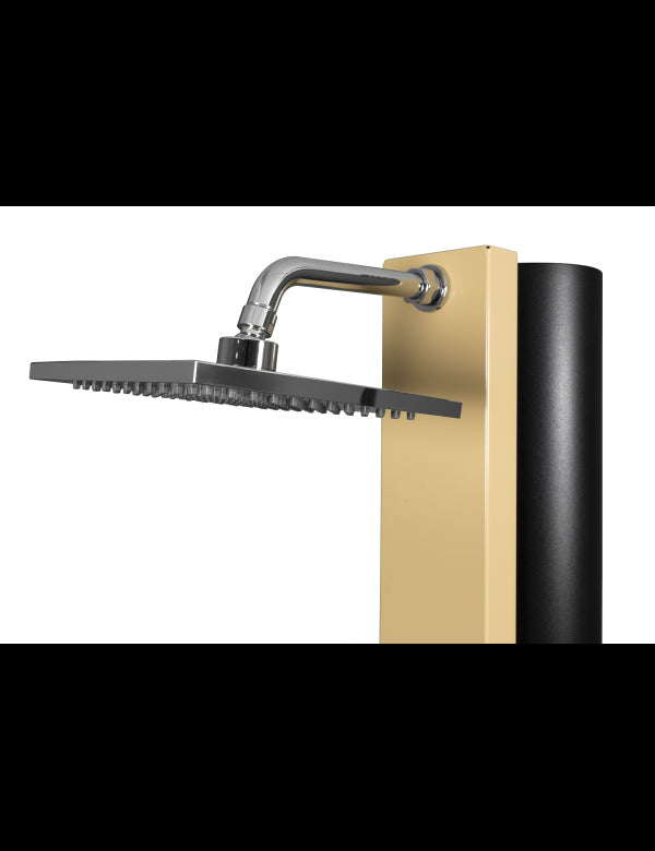 SQUARE Piscina Solare Doccia Beige - 40L