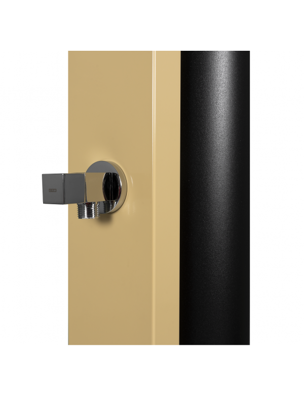 SQUARE Doccia Solare Beige con Risciacquo Piedi - 40L