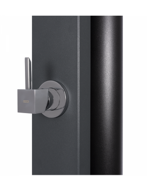 SQUARE Doccia Solare Piscina Grigio Antracite - 40L