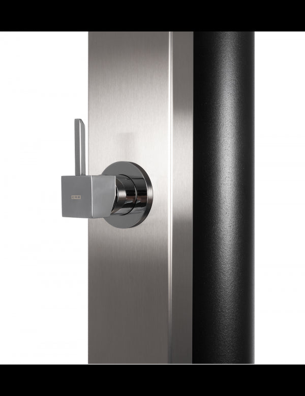 SQUARE Doccia Solare Piscina Acciaio Inox - 40L