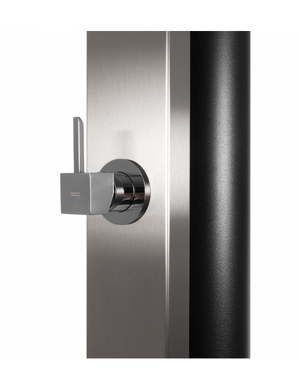 SQUARE Doccia Solare Piscina Acciaio Inox - 40L