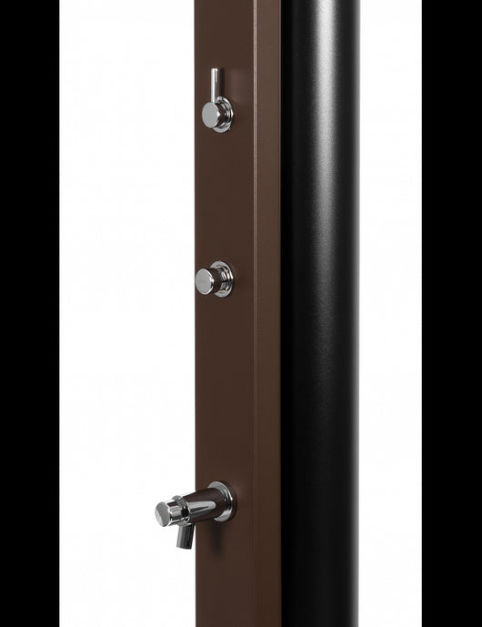 ULTIMATE Brown Solar Pool Doccia Flush Temporizzato Piedi 40L