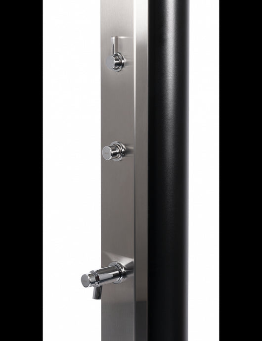 ULTIMATE Doccia Solare per Piscina in Acciaio Risciacquo Piedi Temporizzati 40L