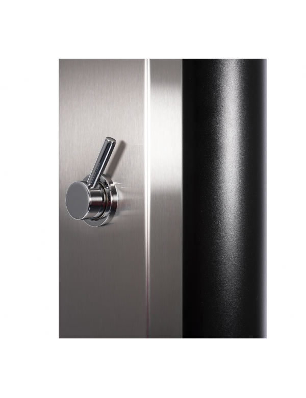 ULTIMATE Doccia Solare per Piscina in Acciaio Risciacquo Piedi Temporizzati 40L