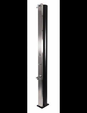 ULTIMATE Doccia Solare per Piscina in Acciaio Gambe A Filo Temporizzato 60L