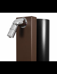 ULTIMATE Brown Doccia Solare Piscina Sciacquo Piedi Temporizzati - 60L