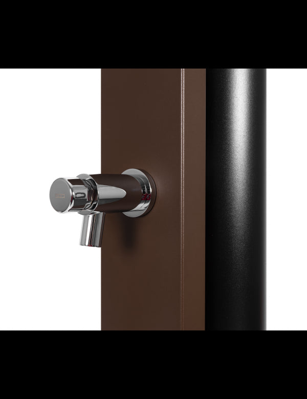 ULTIMATE Brown Doccia Solare Piscina Sciacquo Piedi Temporizzati - 60L