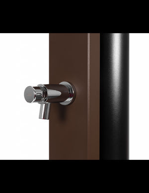 ULTIMATE Brown Solar Pool Doccia Flush Temporizzato Piedi 40L