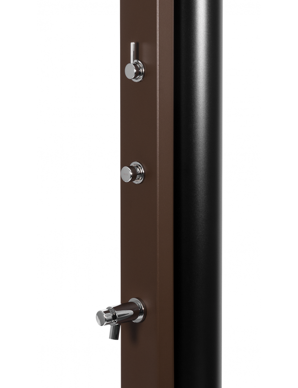 ULTIMATE Brown Doccia Solare Piscina Sciacquo Piedi Temporizzati - 60L
