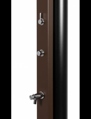 ULTIMATE Brown Doccia Solare Piscina Sciacquo Piedi Temporizzati - 60L