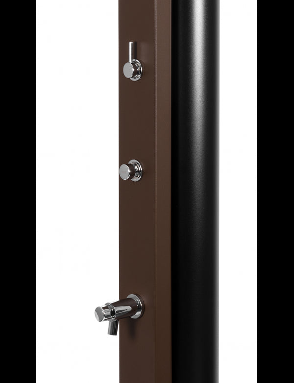 ULTIMATE Brown Doccia Solare Piscina Sciacquo Piedi Temporizzati - 60L