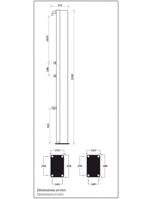 ULTIMATE Brown Solar Pool Doccia Flush Temporizzato Piedi 40L