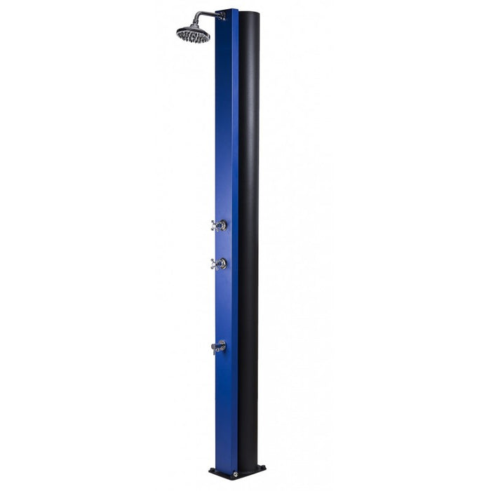 ULTRAMARINE Blue Solar Doccia per Piscina con Risciacquo dei Piedi - 40L