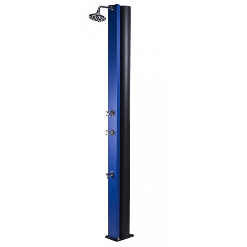 ULTRAMARINE Blue Solar Doccia per Piscina con Risciacquo dei Piedi - 40L