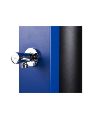 ULTRAMARINE Blue Solar Doccia per Piscina con Risciacquo dei Piedi - 40L