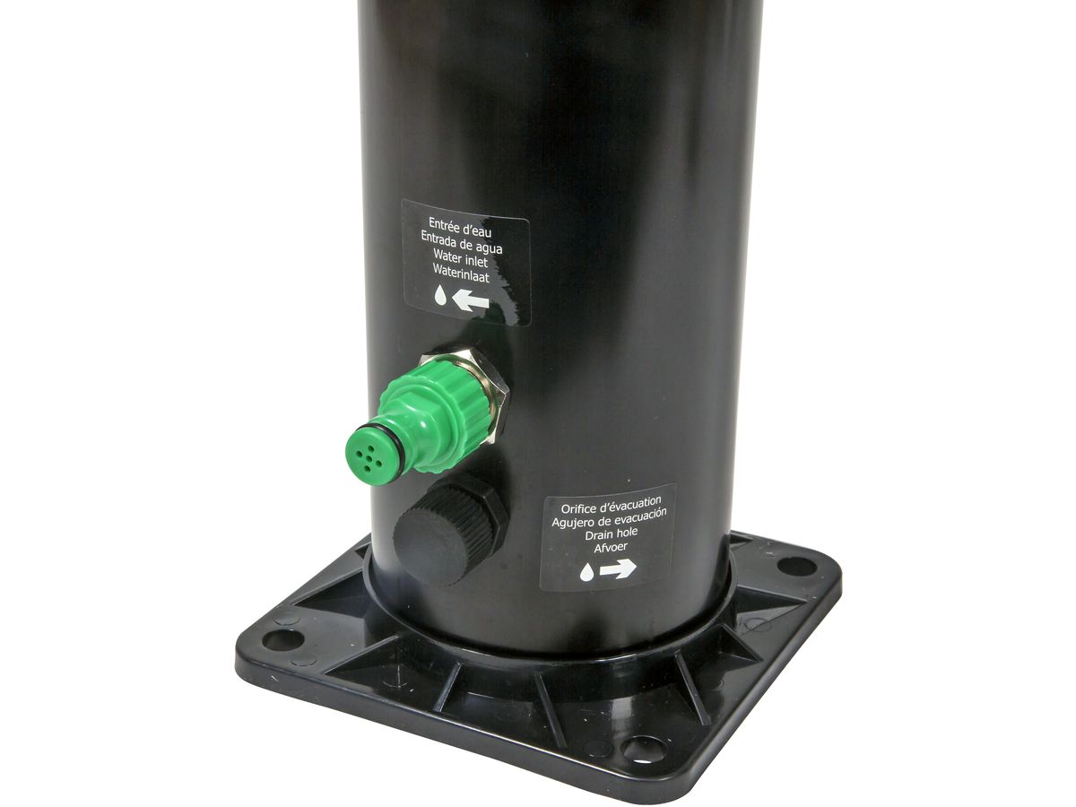 Doccia in piscina PVC solare "Fresh 6 - 20L + miscelatore