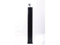 Doccia solare per piscina in PVC "Fresh 8" - 20L + atomizzatore - Nero e argentato