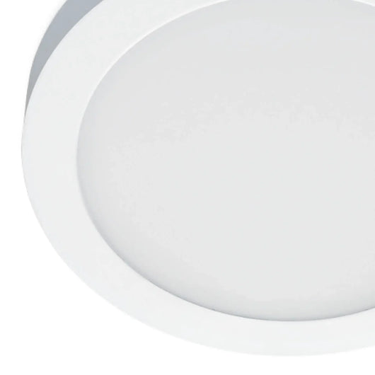 LÚZETE - DOWNLIGHT LED A SUPERFICIE CIRCOLARE 18W 3000K-6000K Ø 22 CM BIANCO
