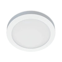 LÚZETE - DOWNLIGHT LED A SUPERFICIE CIRCOLARE 18W 3000K-6000K Ø 22 CM BIANCO