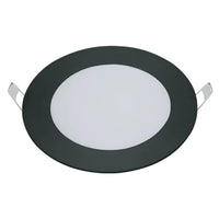 LÚZETE - DOWNLIGHT LED CIRCOLARE 18W 3000K-6000K Ø 22 CM NERO